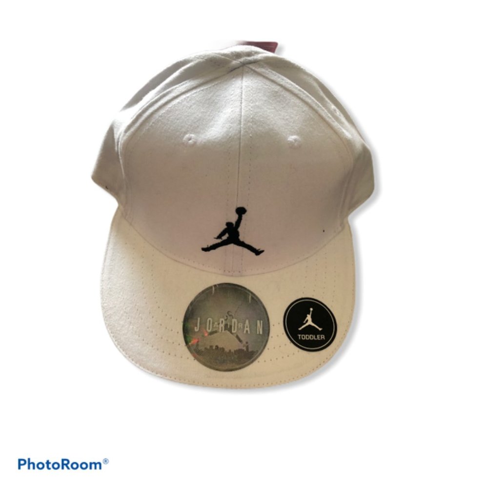 Nike Jumpman Toddler White Snapback Hat